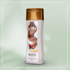 شامپو آسارا برای موهای رنگ شده (ترمیم کننده و بدون سولفات)